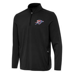 Oklahoma City Thunder Antigua Perilous Quarter-Zip Sweatshirt - Black online