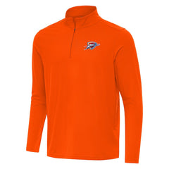 Oklahoma City Thunder Antigua Intent Quarter-Zip Top - Orange sale