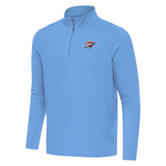 Oklahoma City Thunder Antigua Intent Quarter-Zip Top - Powder Blue for sale