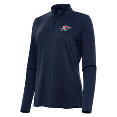 Oklahoma City Thunder Antigua Women's Reprocess Quarter-Zip Top - Navy sale
