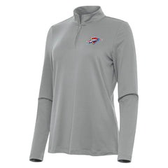 Oklahoma City Thunder Antigua Women's Reprocess Quarter-Zip Top - Gray outlet