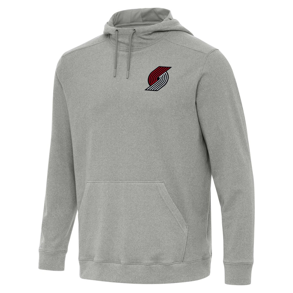 Portland Trail Blazers Antigua Cloud Pullover Hoodie - Heather Gray on sale