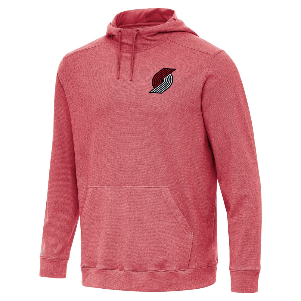Portland Trail Blazers Antigua Cloud Pullover Hoodie - Heather Red outlet