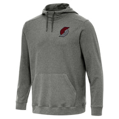 Portland Trail Blazers Antigua Cloud Pullover Hoodie - Heather Black for sale