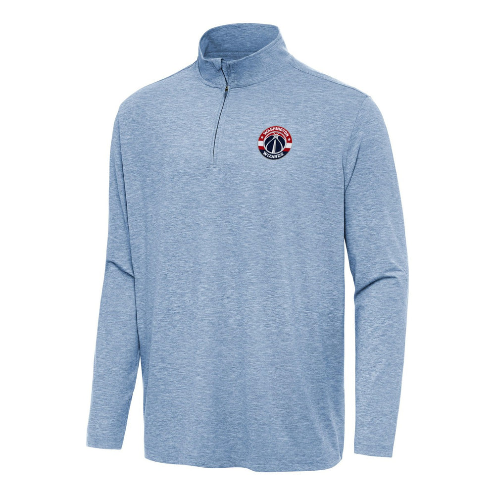 Washington Wizards Antigua Hunk Quarter-Zip Top - Heather Aqua online