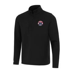 Washington Wizards Antigua Insider Quarter-Zip Top - Black shop