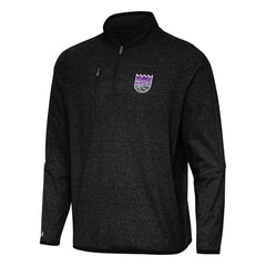 Sacramento Kings Antigua Certain Quarter-Zip Tri-Blend Sweatshirt - Heather Black shop