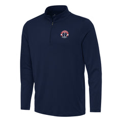 Washington Wizards Antigua Reprocess Quarter-Zip Top - Navy shop