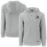 Cleveland Browns Cutter & Buck Roam Eco Recycled Half-Zip Pullover Hoodie - Gray cheap