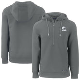 Cleveland Browns Cutter & Buck Roam Eco Recycled Half-Zip Pullover Hoodie - Gray on sale