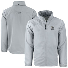 Cleveland Browns Cutter & Buck Charter Eco Recycled Full-Zip Hoodie Jacket - Gray sale