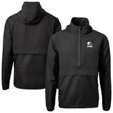 Cleveland Browns Cutter & Buck Charter Eco Recycled Anorak Half-Zip Hoodie Jacket - Black discount
