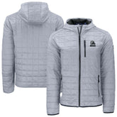 Cleveland Browns Cutter & Buck Rainier Primaloft Eco Full-Zip Hooded Jacket - Gray outlet