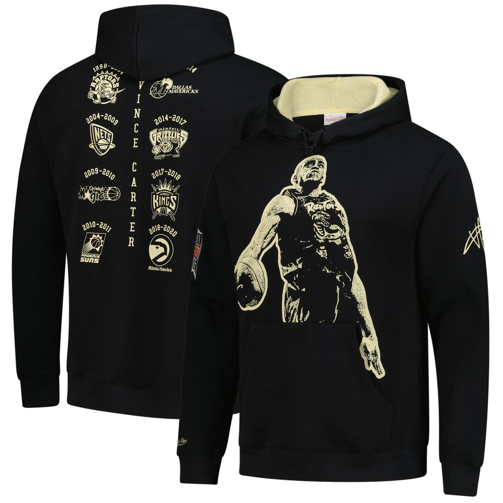 Vince Carter Toronto Raptors NBA Hall of Fame 2024 Fleece Pullover Hoodie - Black discount