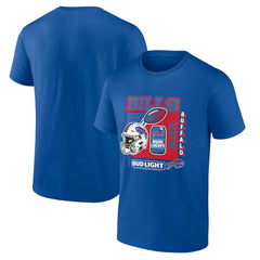 Buffalo Bills Bud Light T-Shirt - Royal discount