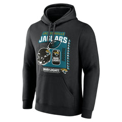 Jacksonville Jaguars Bud Light Pullover Hoodie - Black sale