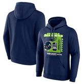 Seattle Seahawks Bud Light Pullover Hoodie - Navy cheap