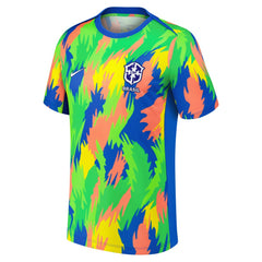 Brazil Women's National Team 2025 Academy Pro Pre-Match Performance Top - Blue | Nike shop