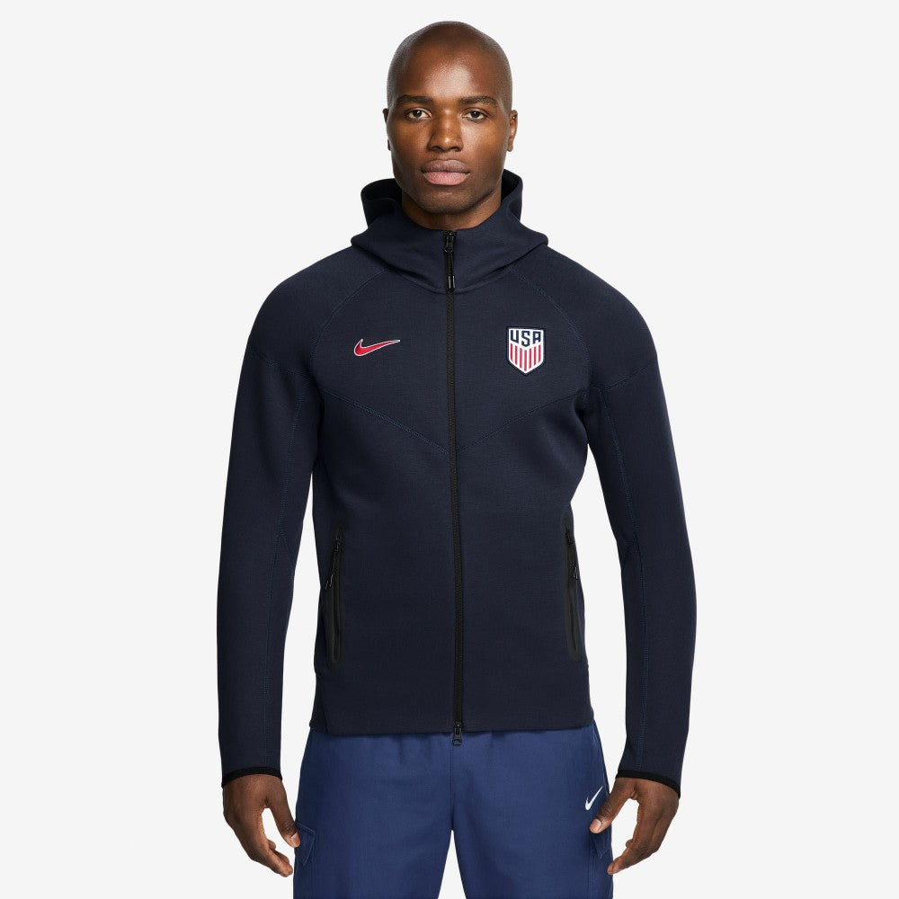 USMNT Tech Fleece Full-Zip Hoodie - Navy | Nike shop