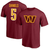 Jayden Daniels Washington Commanders Big & Tall Player Name & Number T-Shirt - Burgundy cheap