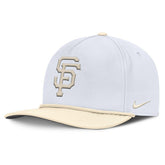 San Francisco Giants Pro Performance Snapback Hat - White/Cream | Nike