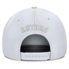 Houston Astros Pro Performance Snapback Hat - White/Cream | Nike