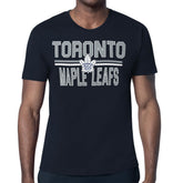 Toronto Maple Leafs Starter Mesh Look Team Name T-Shirt Navy