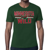 Minnesota Wild Starter Mesh Look Team Name T-Shirt Green