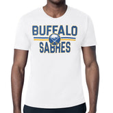 Buffalo Sabres Starter Mesh Look Team Name T-Shirt White