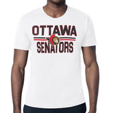 Ottawa Senators Starter Mesh Look Team Name T-Shirt White