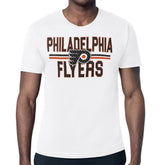 Philadelphia Flyers Starter Mesh Look Team Name T-Shirt White