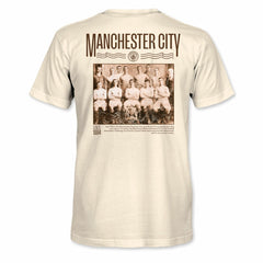 Manchester City 1863FC Vintage Photo T-Shirt - Natural for sale