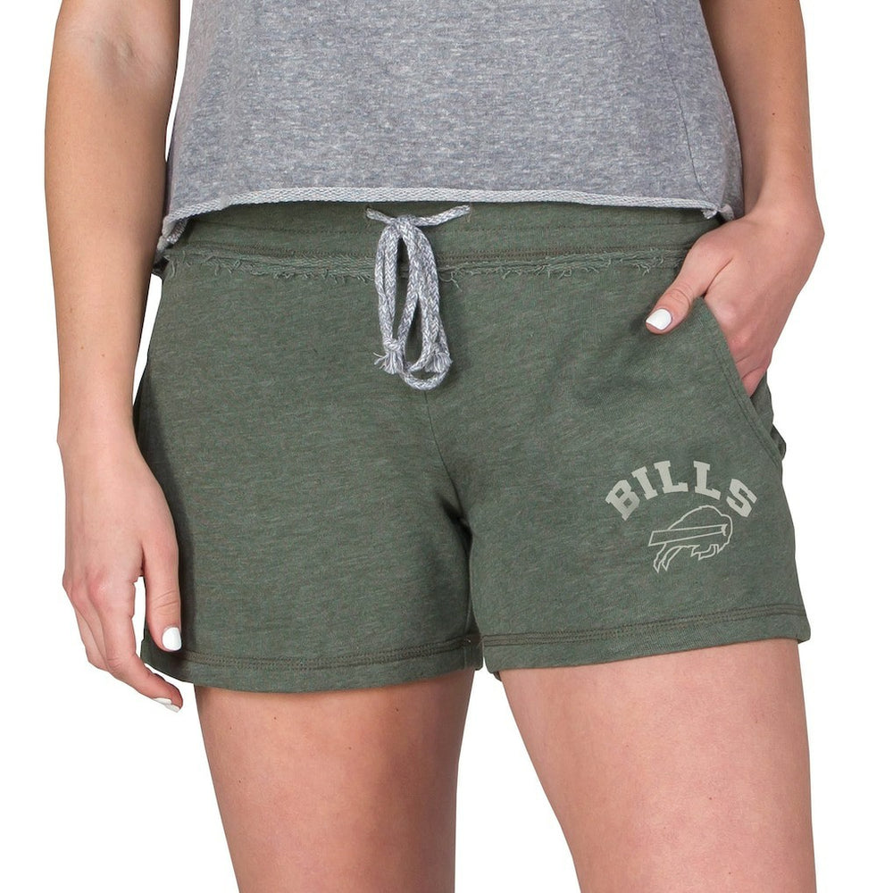 Buffalo Bills Concepts Sport Women's Mainstream French Terry Tri-Blend Shorts - Green on sale