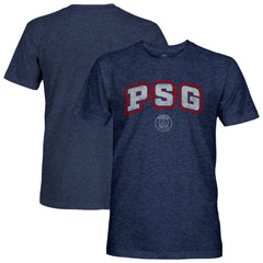 Paris Saint-Germain 1863FC Athletic Wordmark Vintage Tri-Blend T-Shirt - Navy discount