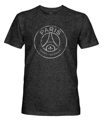 Paris Saint-Germain 1863FC Mono Badge Vintage Tri-Blend T-Shirt - Black discount