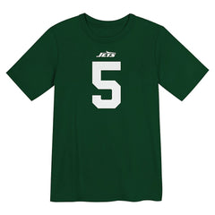 Garrett Wilson New York Jets Preschool Player Name & Number T-Shirt - Green | Nike online