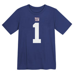 Malik Nabers New York Giants Preschool Name & Number T-Shirt - Royal | Nike discount