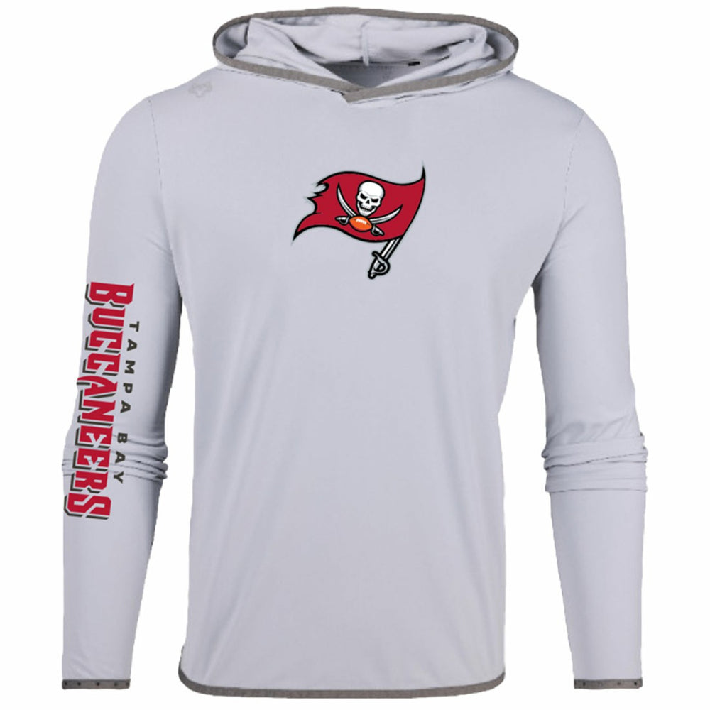 Tampa Bay Buccaneers Greyson Clothiers Colorado Long Sleeve Hoodie T-Shirt - Gray online