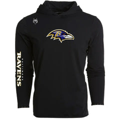 Baltimore Ravens Greyson Clothiers Colorado Long Sleeve Hoodie T-Shirt - Black outlet
