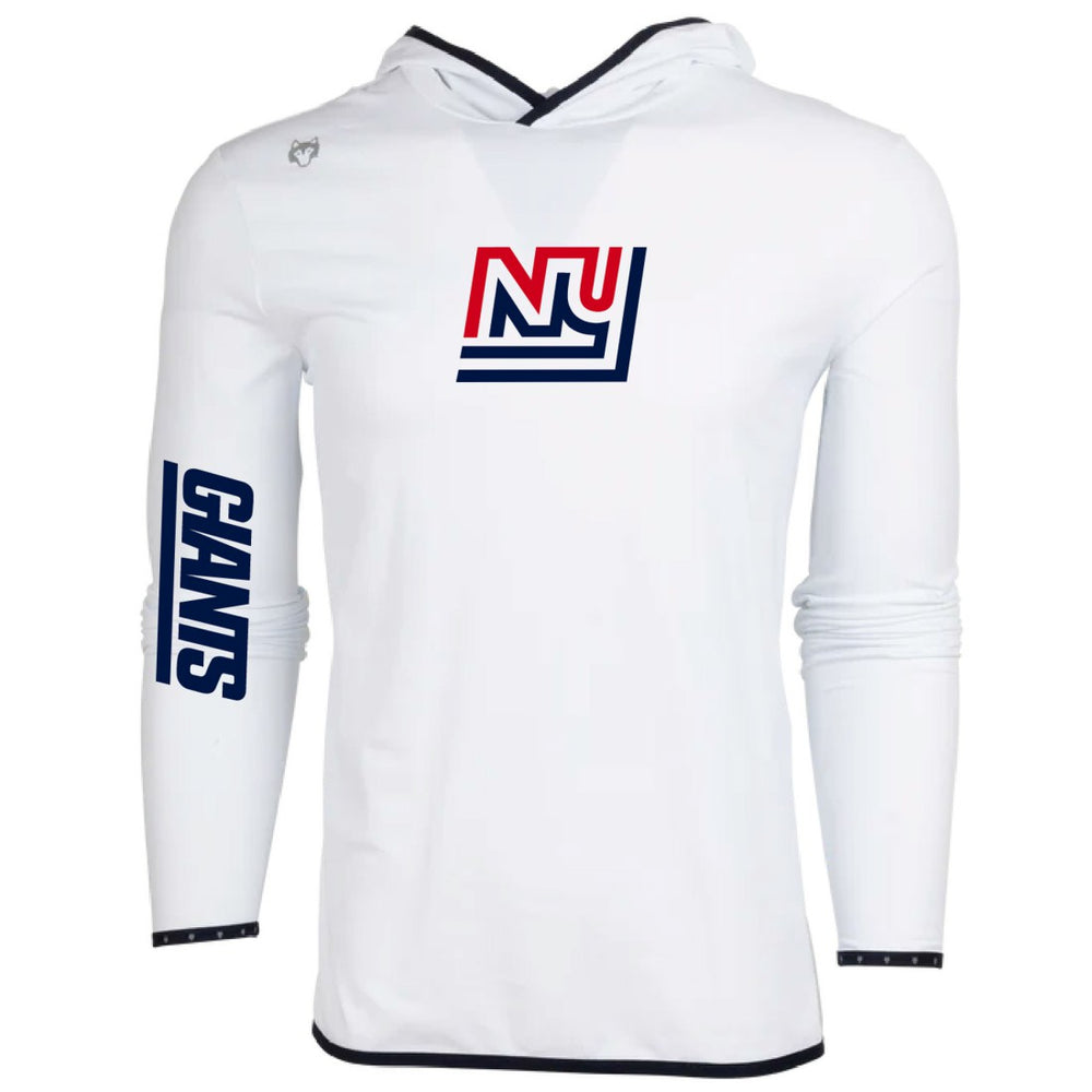 New York Giants Greyson Clothiers Colorado Long Sleeve Hoodie T-Shirt - White discount