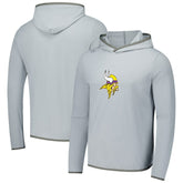 Minnesota Vikings Greyson Clothiers Colorado Long Sleeve Hoodie T-Shirt - Gray outlet