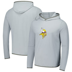 Minnesota Vikings Greyson Clothiers Colorado Long Sleeve Hoodie T-Shirt - Gray outlet