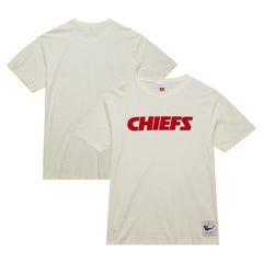 Kansas City Chiefs Vintage Logo Heritage Slub T-Shirt - Cream for sale