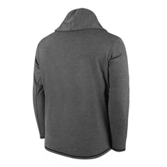 Colorado Rockies Butter Stripe Tri-Blend Long Sleeve Hoodie T-Shirt - Black