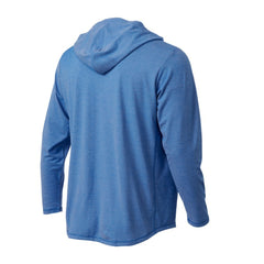 Los Angeles Dodgers Butter Stripe Tri-Blend Long Sleeve Hoodie T-Shirt - Royal