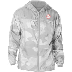New York Yankees Camo Flash Challenger Full-Zip Windbreaker Jacket - Gray | Columbia