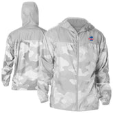Philadelphia Phillies Camo Flash Challenger Full-Zip Windbreaker Jacket - Gray | Columbia