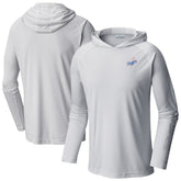 Los Angeles Dodgers Omni-Wick Terminal Tackle Raglan Long Sleeve Hoodie T-Shirt - White | Columbia