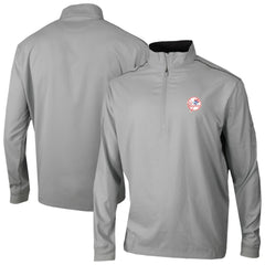 New York Yankees Omni-Wick Bogey's Paradise Quarter-Zip Top - Gray | Columbia