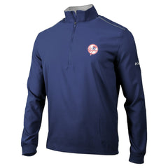 New York Yankees Omni-Wick Bogey's Paradise Quarter-Zip Top - Navy | Columbia